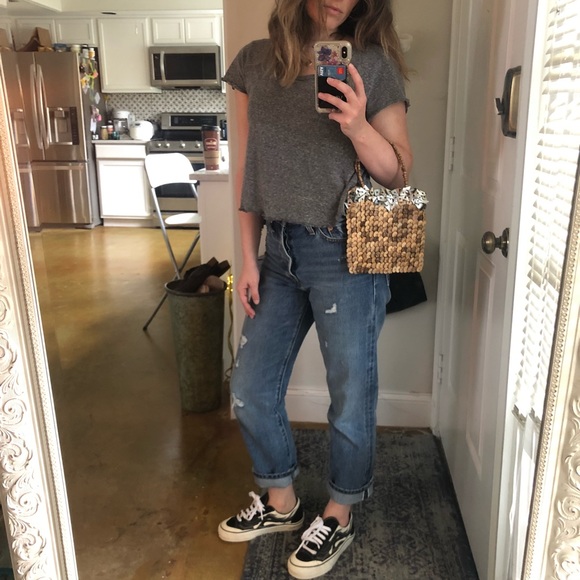 FREE w/BUNDLE VINTAGE Shell Bead Mini Purse - Picture 7 of 7